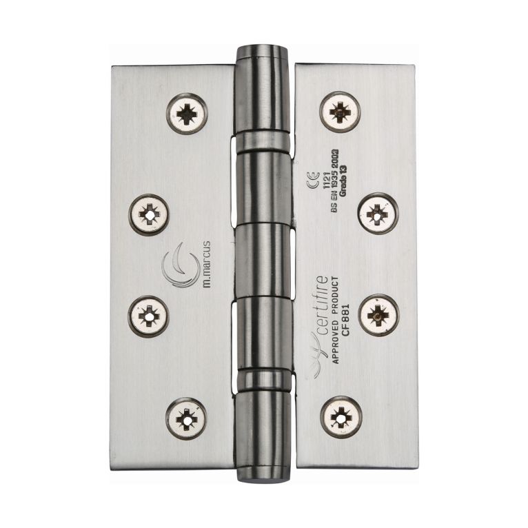 100mm Butt Hinge - Satin Chrome 100mm Butt Hinge - Satin Chrome